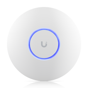 Ubiquiti, U6+, Compact, ceiling-mounted WiFi 6 AP with 4 spatial streams that improves upon the U6 Lite with higher performance and dual-band WiFi 6 support (U6+)